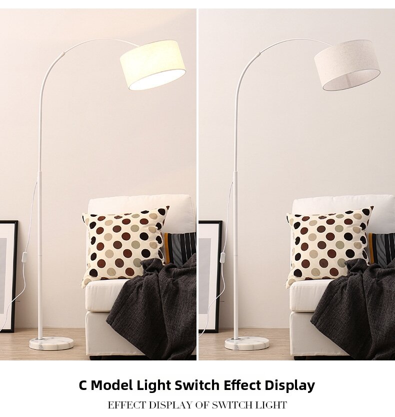 ZHUOLESHI | Simple Nordic LED Standing Floor Lamp