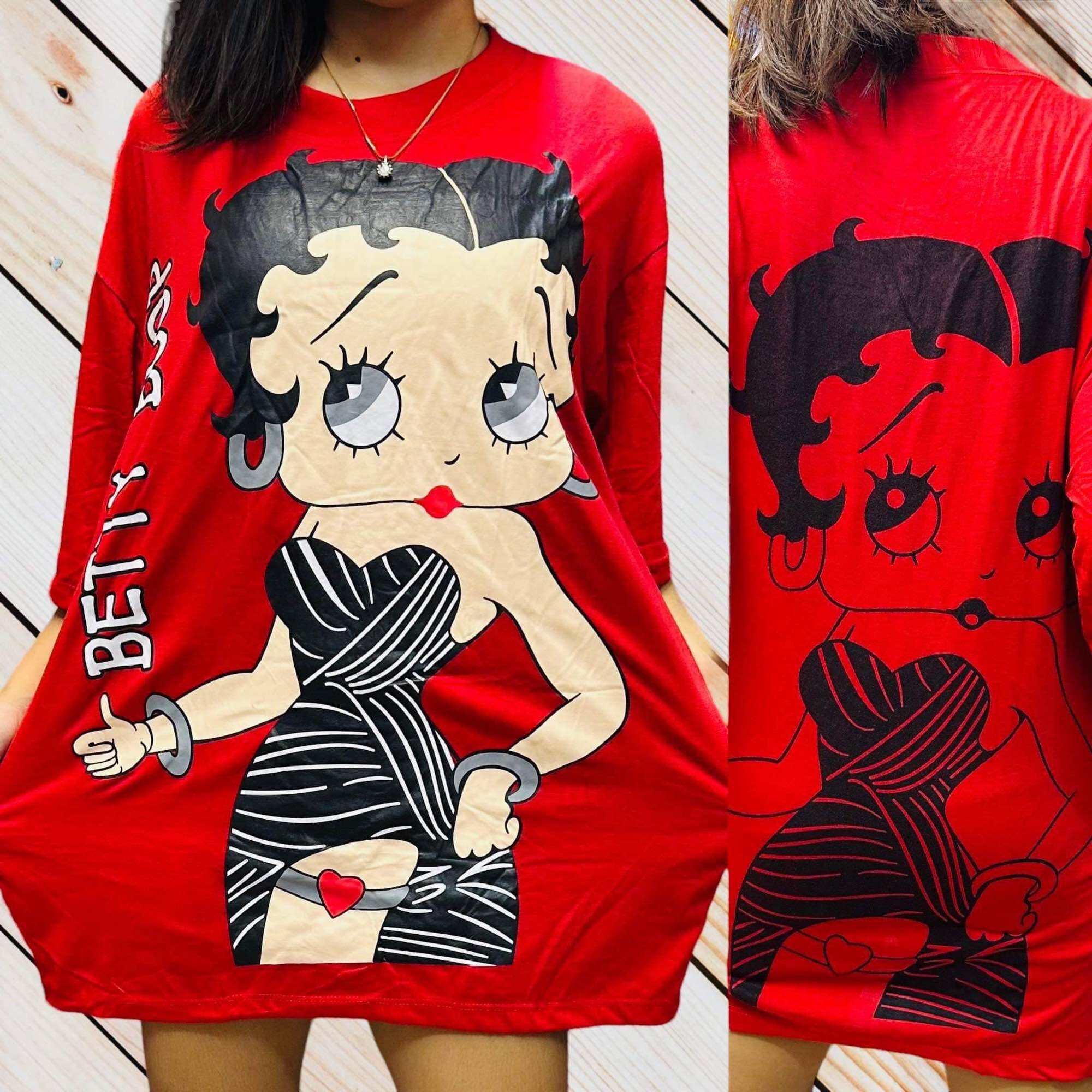 Betty boop clearance t shirt dress