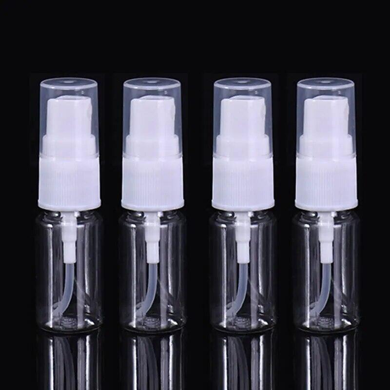 4pcs Portable Clear Small Spray Bottle Perfume Sprayer Plastic