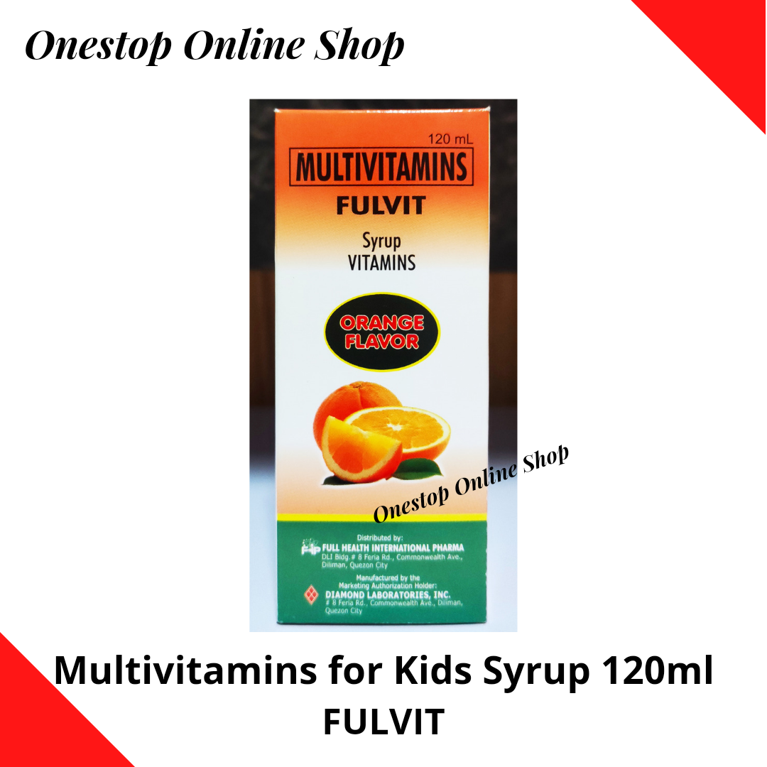Multivitamins for Kids Syrup 120ml FULVIT | Lazada PH