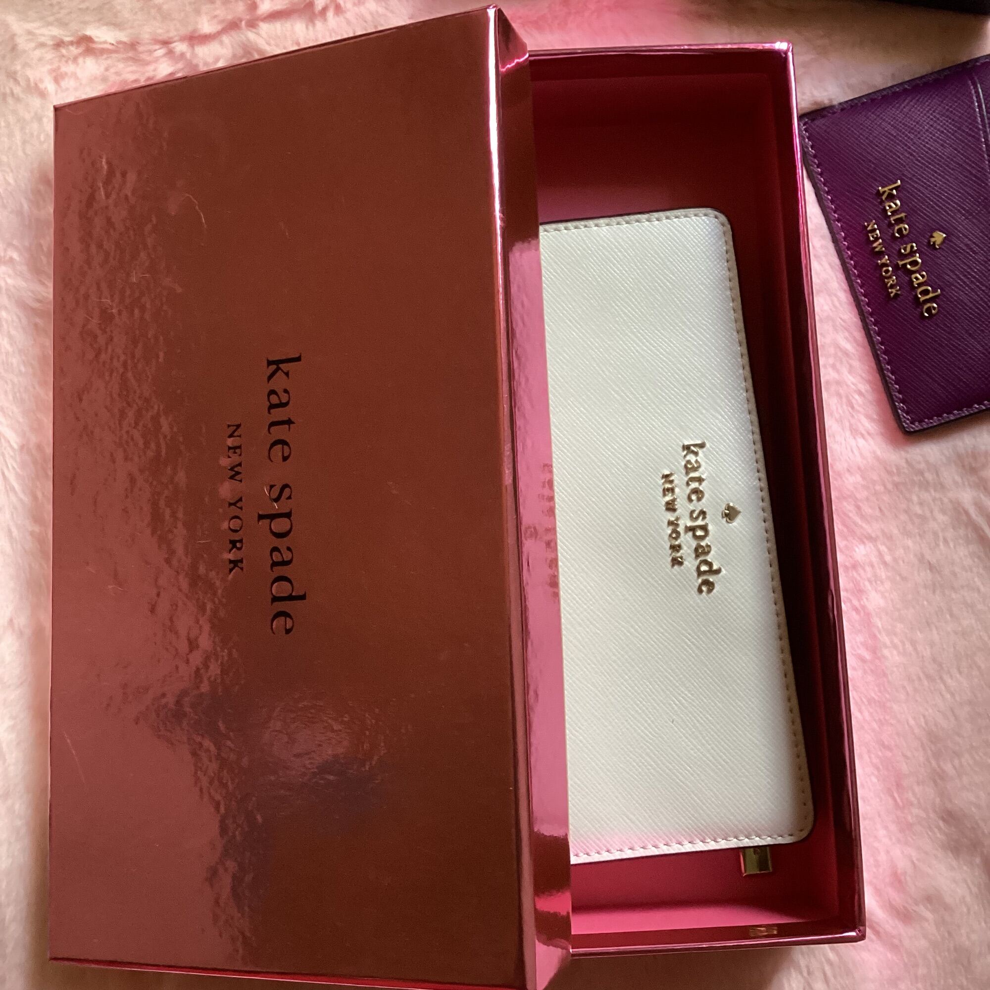 Authentic Kate Spade Leather Bifold Wallet Sale