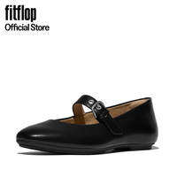 FITFLOP X HEART DELICATO  SOFT LEATHER MARY JANES - BLACK (E3D-090)