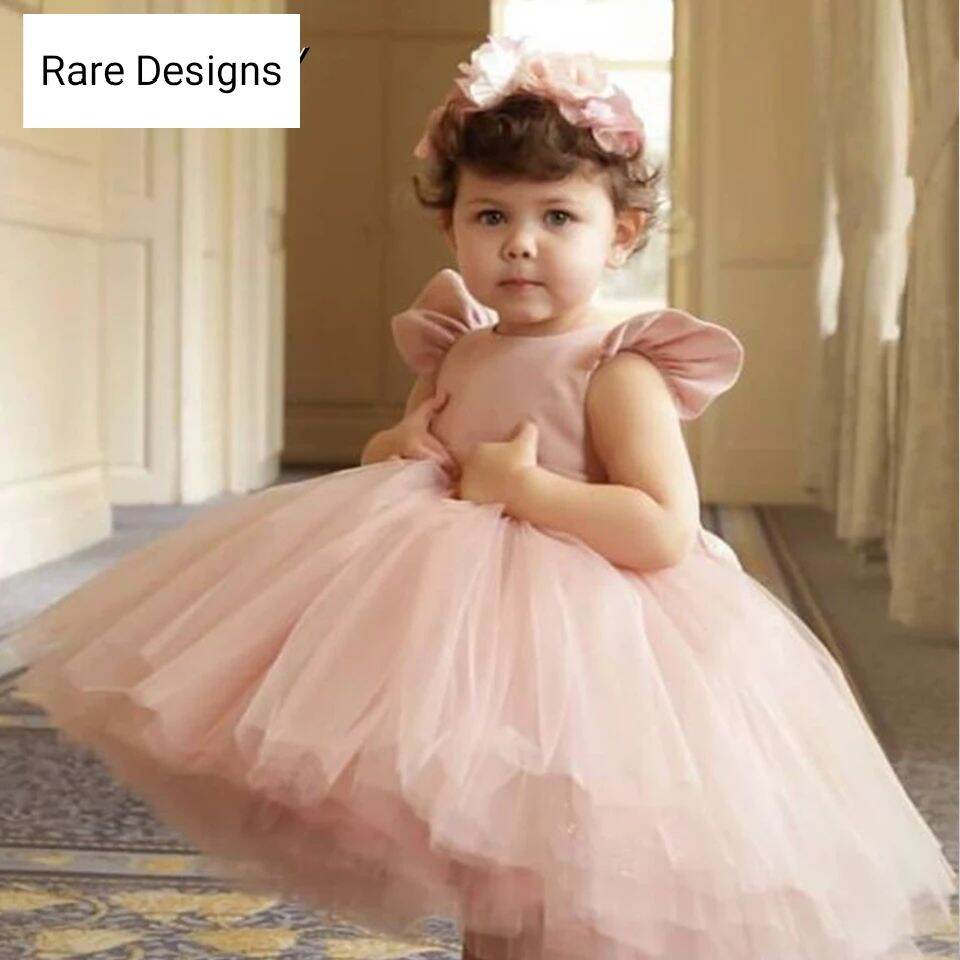 Baby Kids Girl Dress Gown Birthday Outfit Princess Formal Tutu Pink Old   S68d5aee033e74d1db7a5ba0929a015afW 