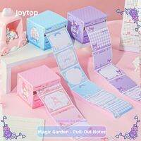 joytop | Red Blue Multifunctional Pearl Transparent Sticky Notes