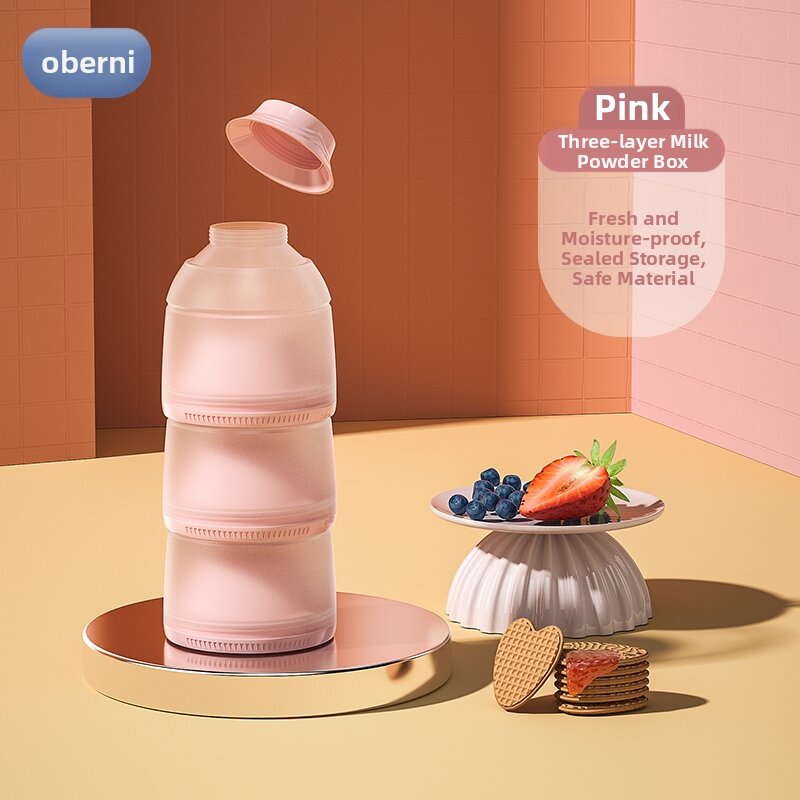 oberni | Portable Baby Formula Container with Sealed Compartments