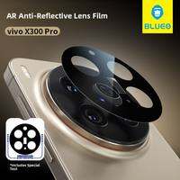 BLUEO | Anti-Shock High-Clarity Tempered Glass AR Anti-Reflection Full-Cover Camera Lens Protector for VIVO X300 Pro