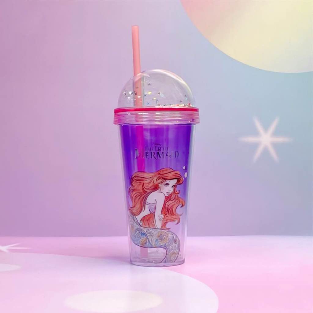 The Little Mermaid Tumbler with Straw – Live Action Film