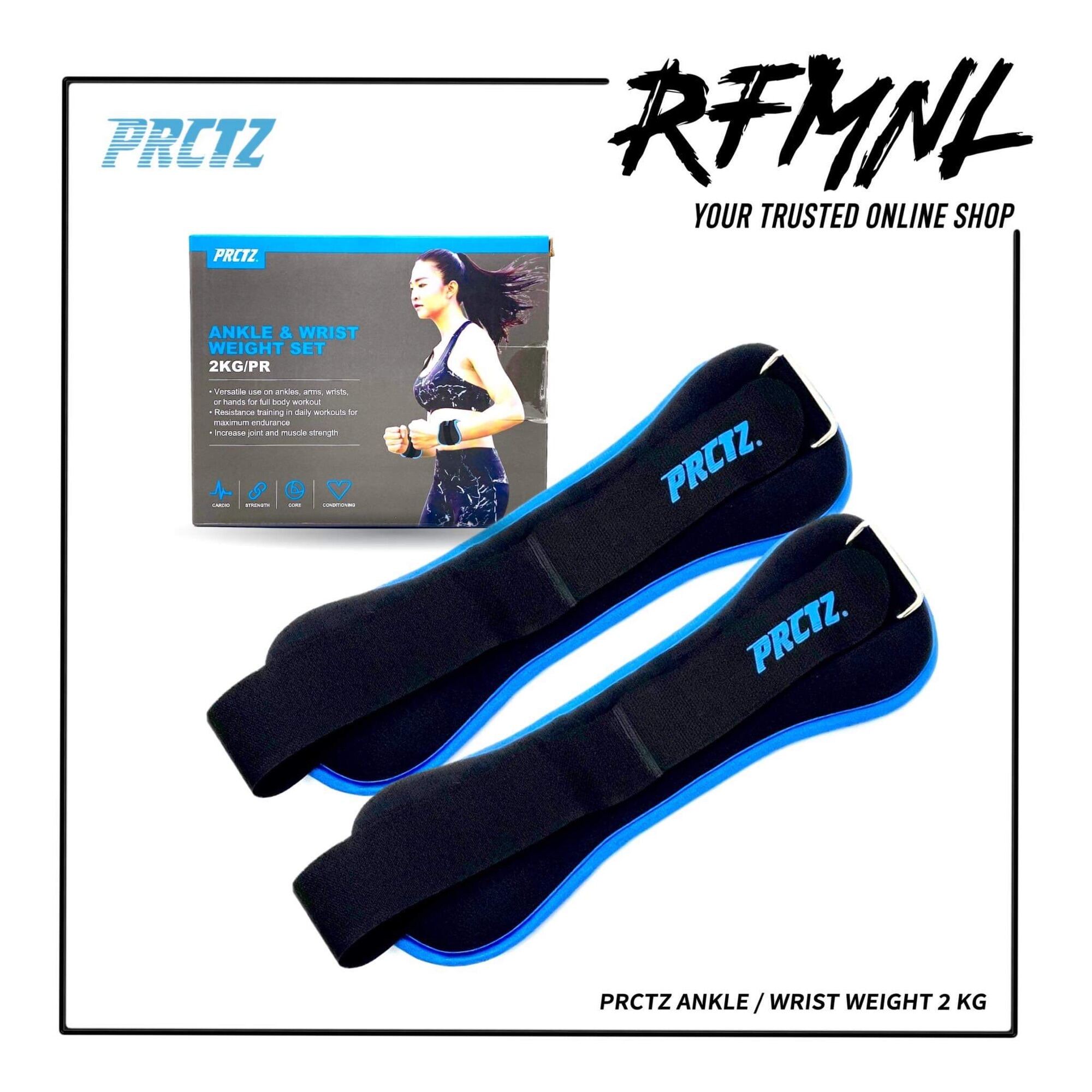PRCTZ Ankle/Wrist Weight 2Kg Lazada PH