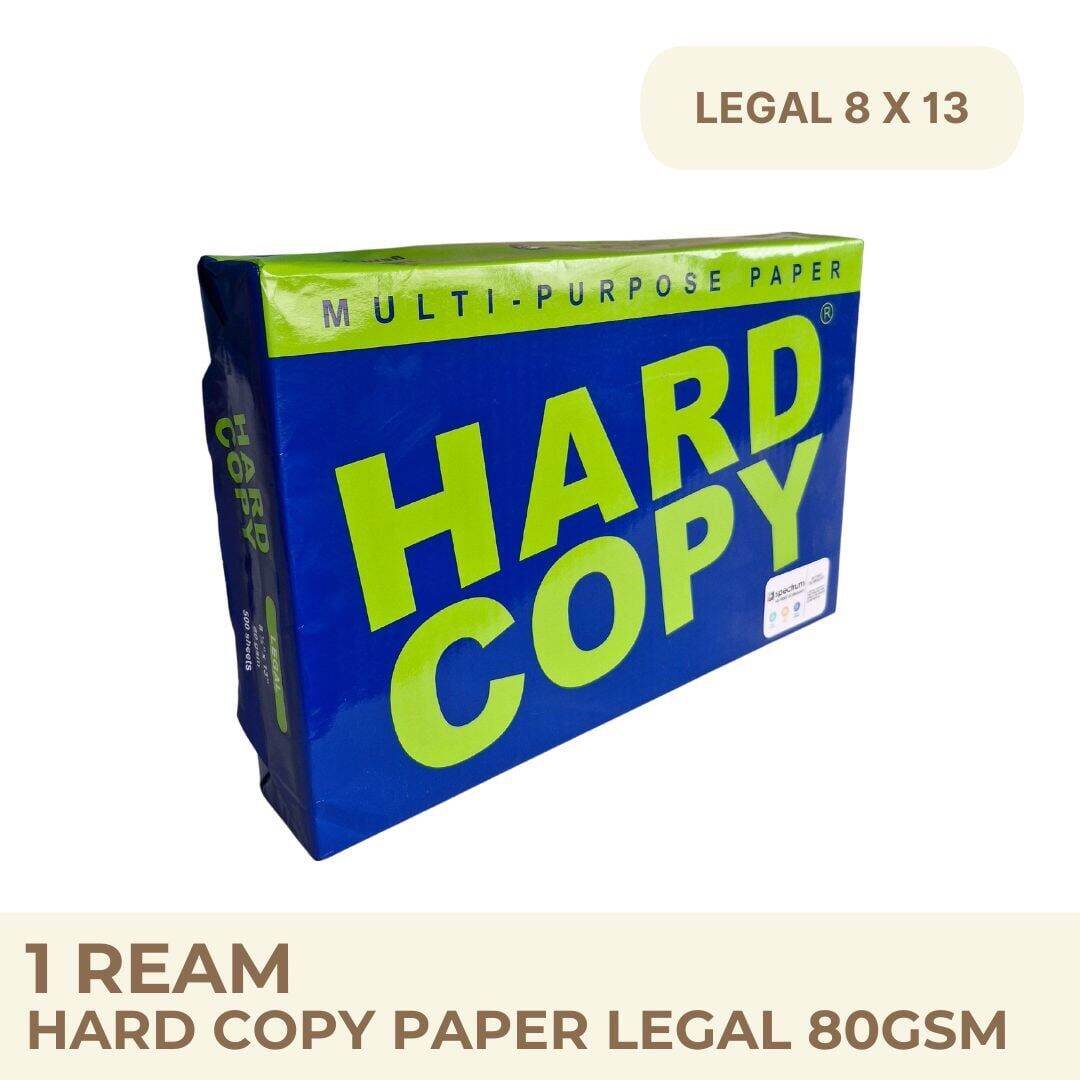 Hard Copy Bond Paper Long 500Sheets Per Ream 70gsm Sub20 Copier Ultra White Advance Premium Quality