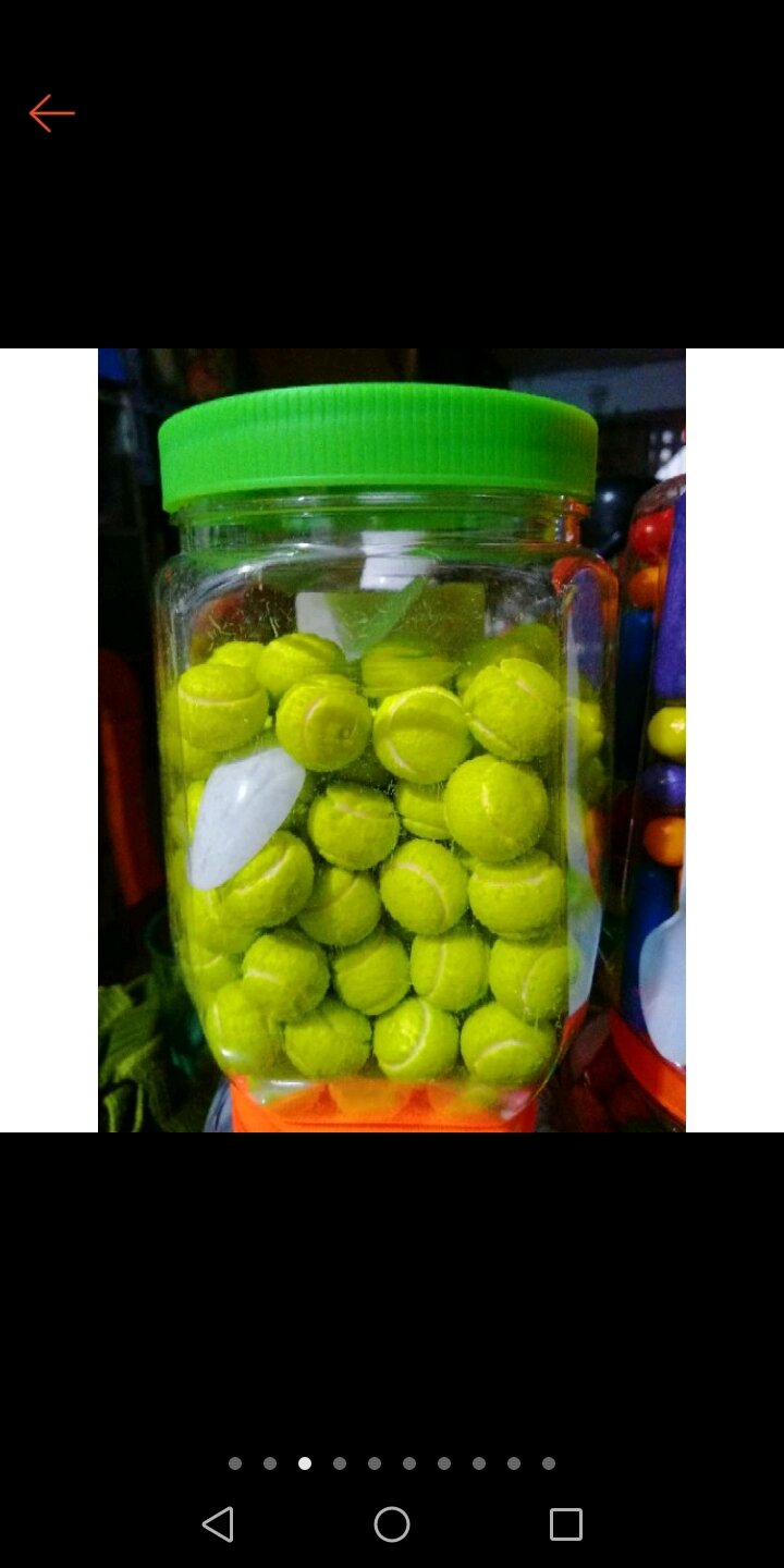 bubble gum in a jar. 