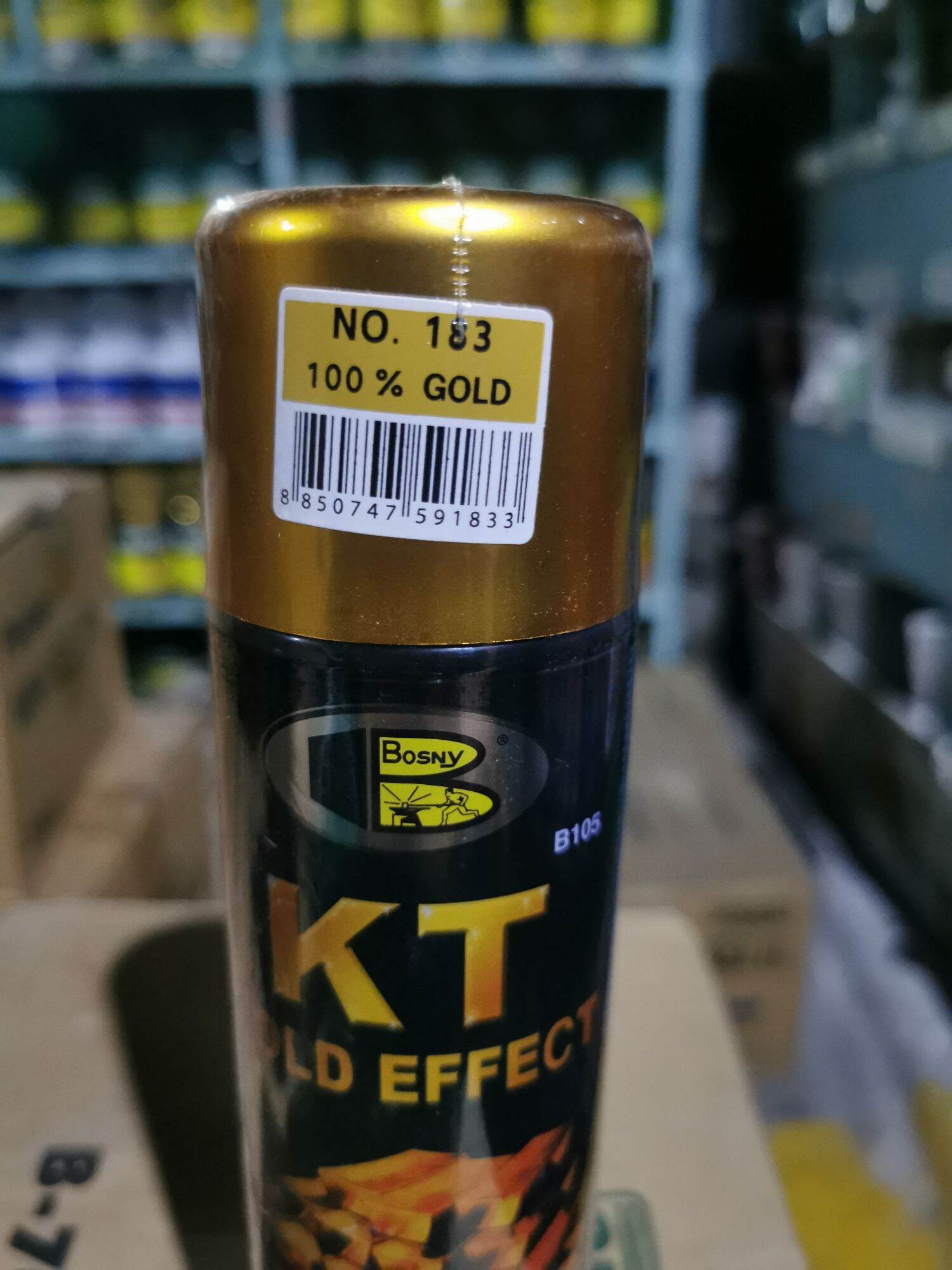 Bosny KT GOLD Spray Paint | Lazada PH