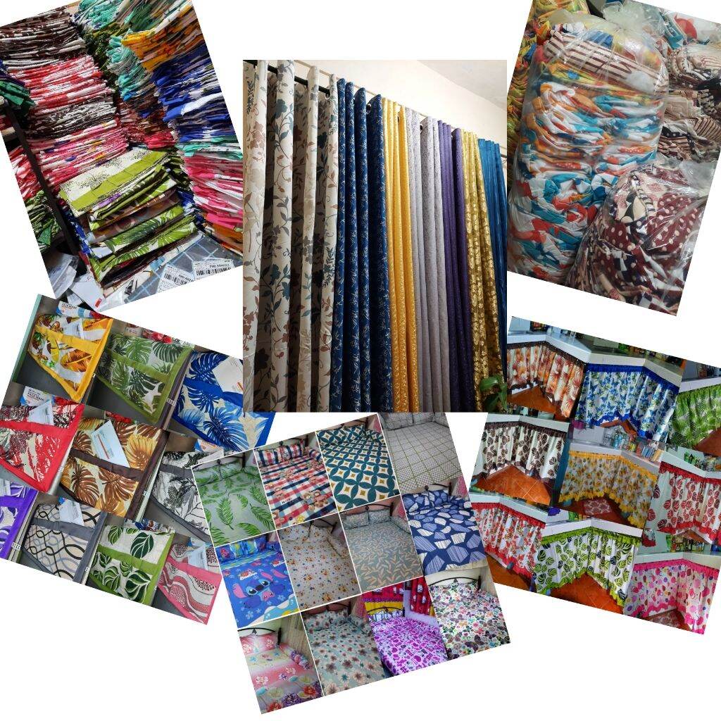 Three M's Bedsheet and Curtain