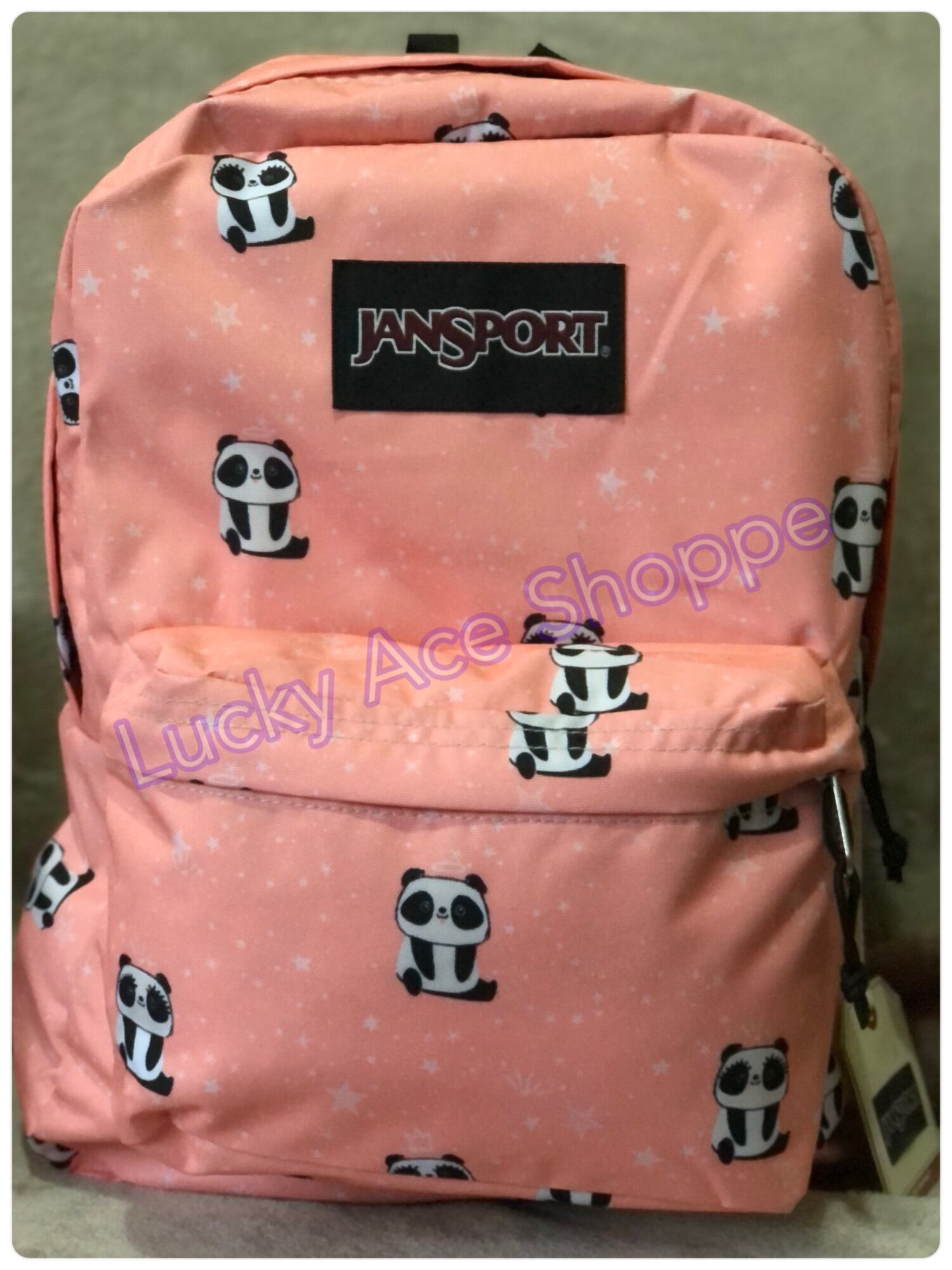 panda backpack jansport