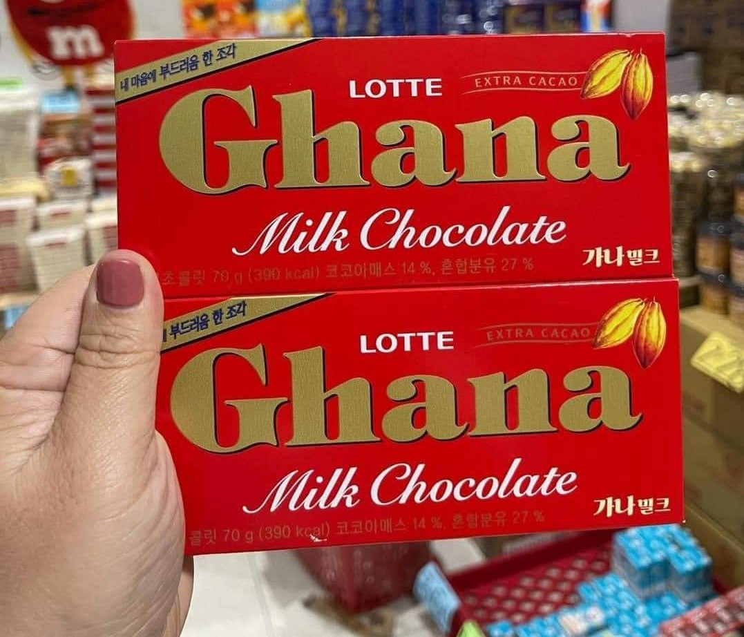 Lotte Ghana Milk Chocolate Buy 1 Take 1 | Lazada PH