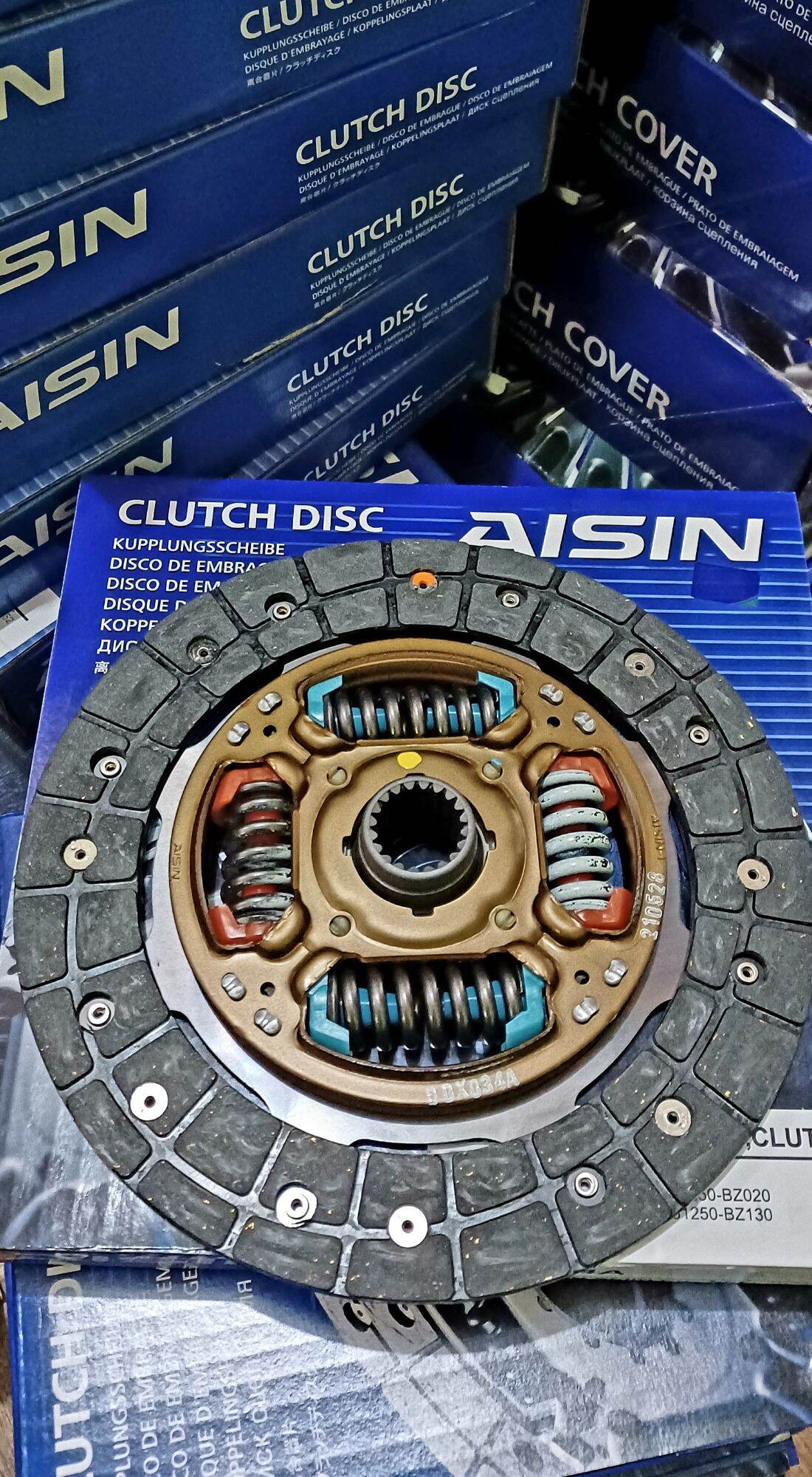 Aisin Clutch Disc for Toyota Avanza 1.3 1SZ Original type (7 1/2 x 20T