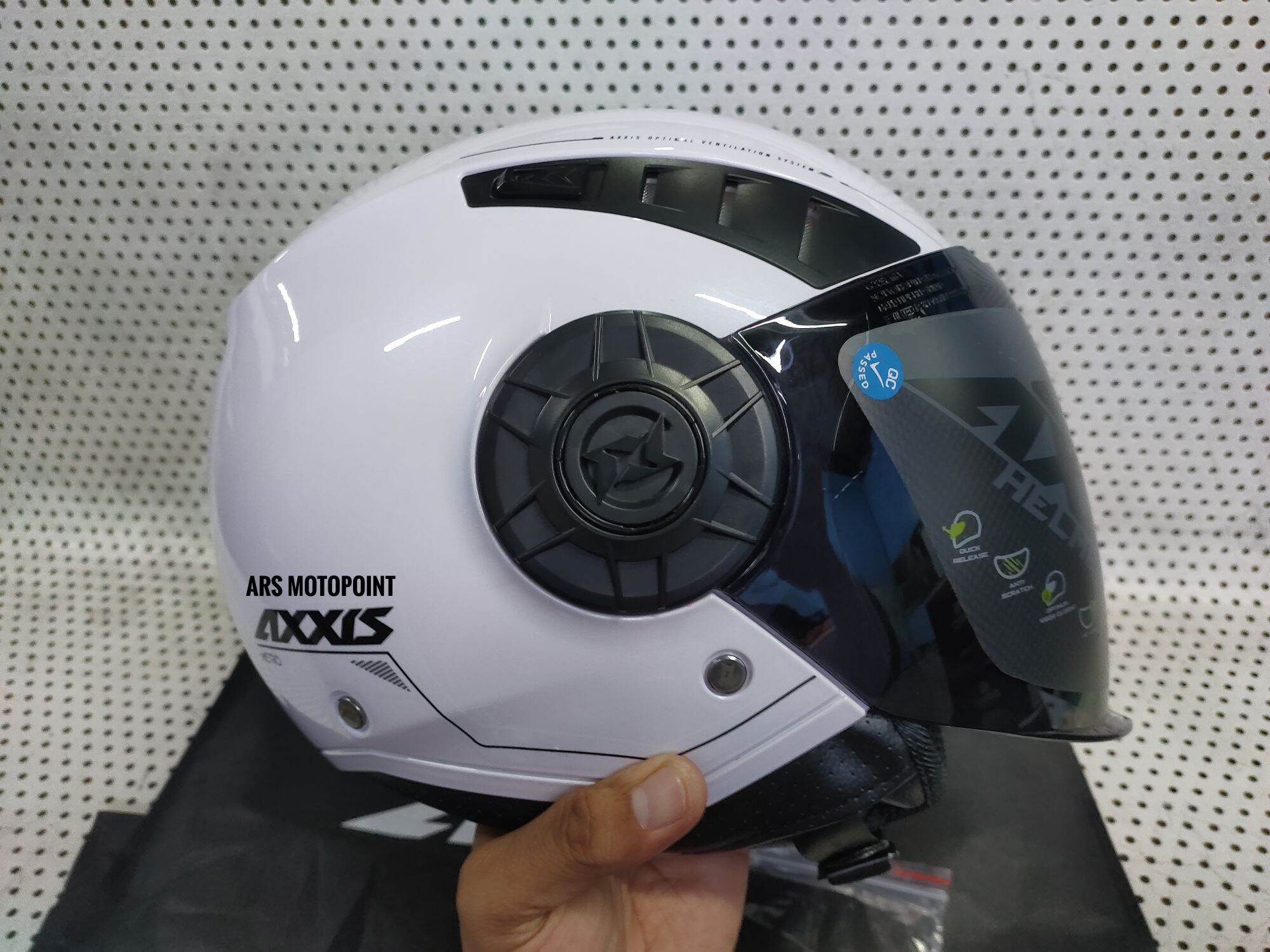 axxis half face helmet