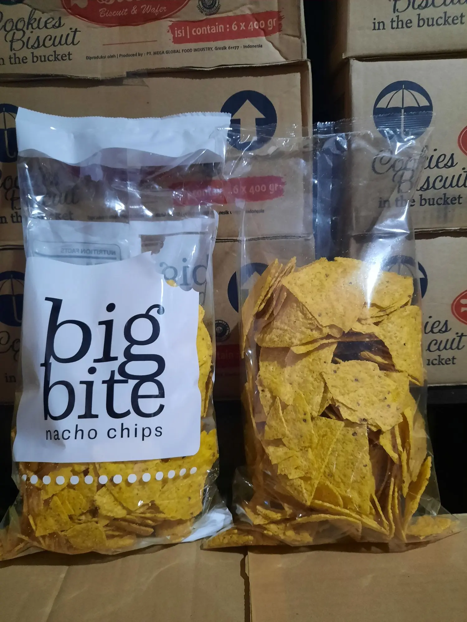 Big bite nachos chips (new packaging)