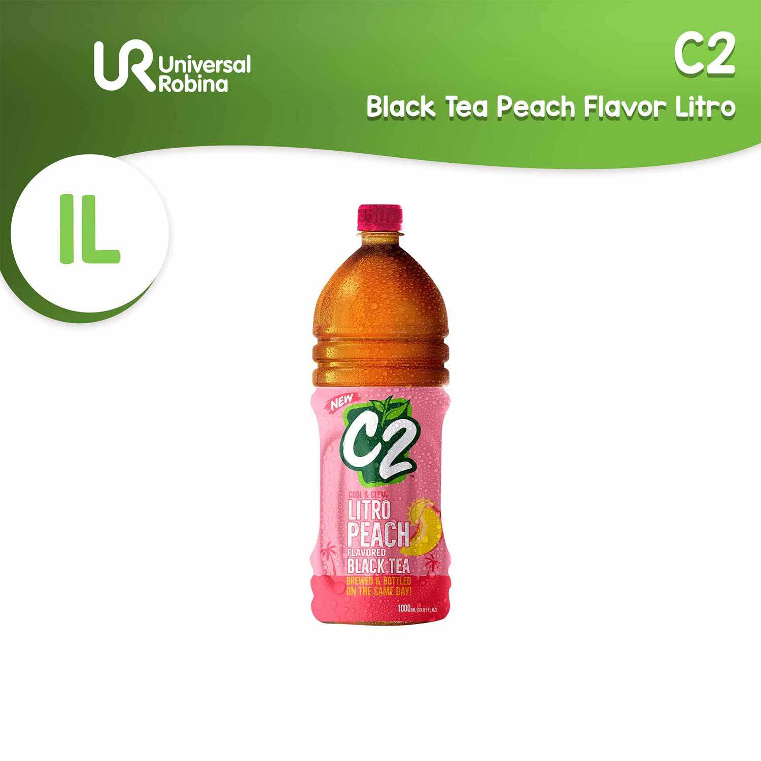 C2 Litro Peach Flavored Black Tea 1L | Lazada PH