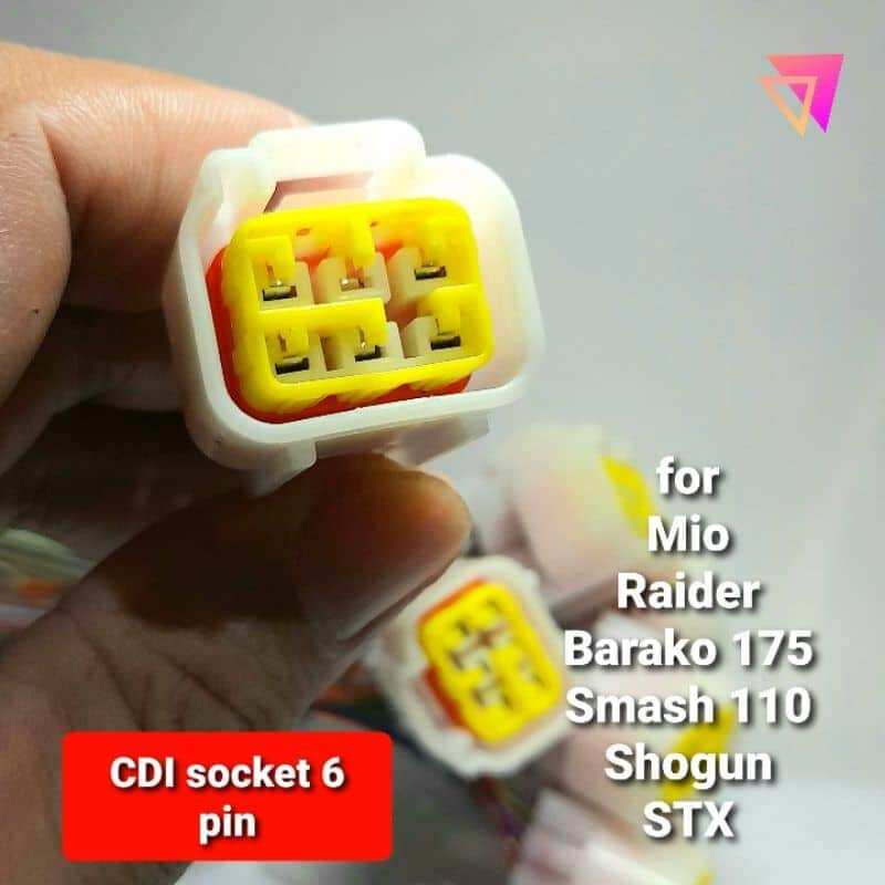 Pin Cdi Socket With High Quality Copper Wire For Mio Raider Barako Stx Lazada Ph