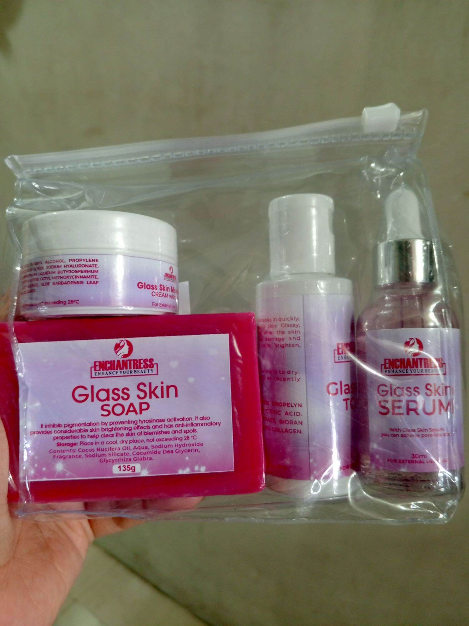 enchantress glutathione soap GLASS SKIN SET ENHANCE YOUR BAEUTY Glass Skin Glass Skin toner Glass Skin serum Glass skin Day and night cream Normal Skin Care - Lazada Injectable BPC-157: Better for