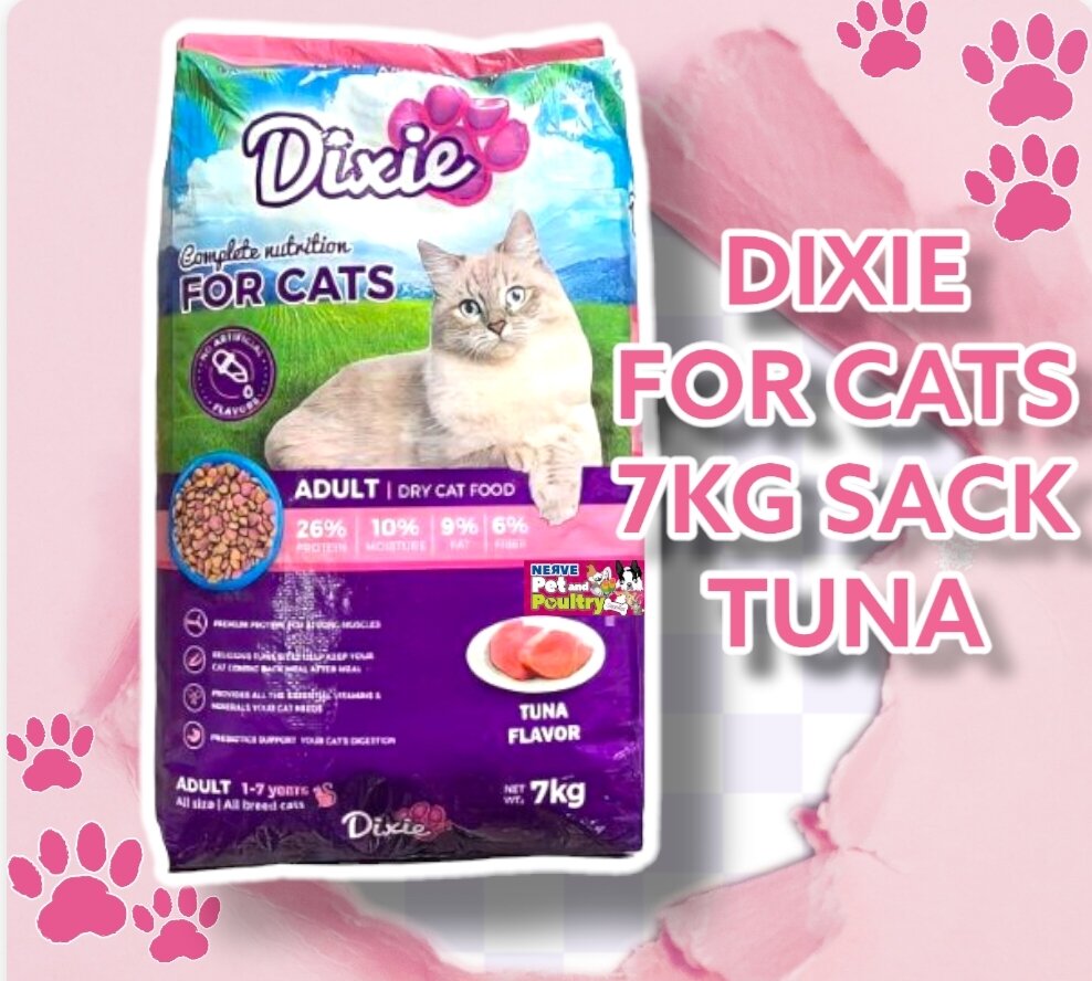 DIXIE CAT 7KG SACK CAT FOOD Lazada PH