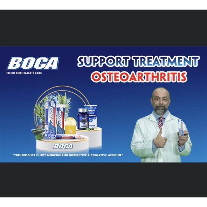 Authentic Boca 20 effervescent tablets " joint relief". 