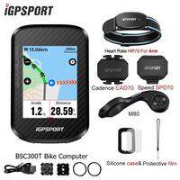 IGPSPORT BSC300T Bicycle Computer 2.4-Inch Colorful Touchscreen Odometer Support Bluetooth Ant Data Mtb IPX7 Road Speedometer