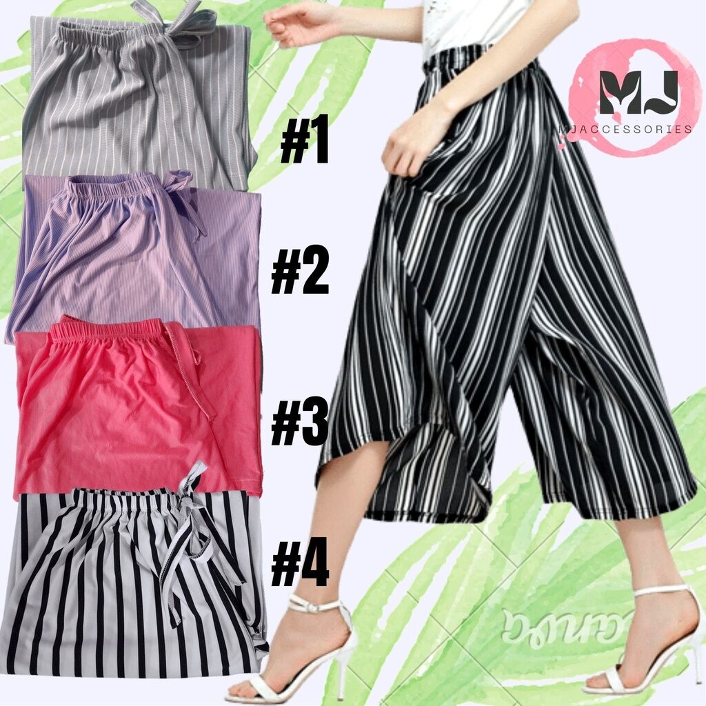 Wide Leg Square pants tokong for Women 
