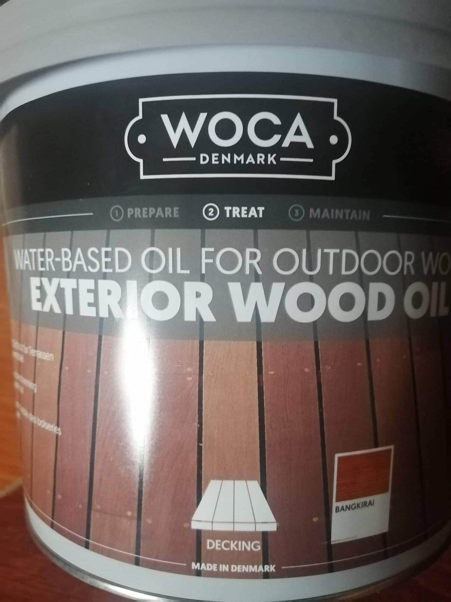 WOCA WOOD EXTERIOR OIL BANKIRAI Lazada PH