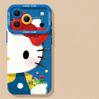 YOUSIDUN | New Cute Cat Design Silicon Phone Case With Lanyard Shockproof