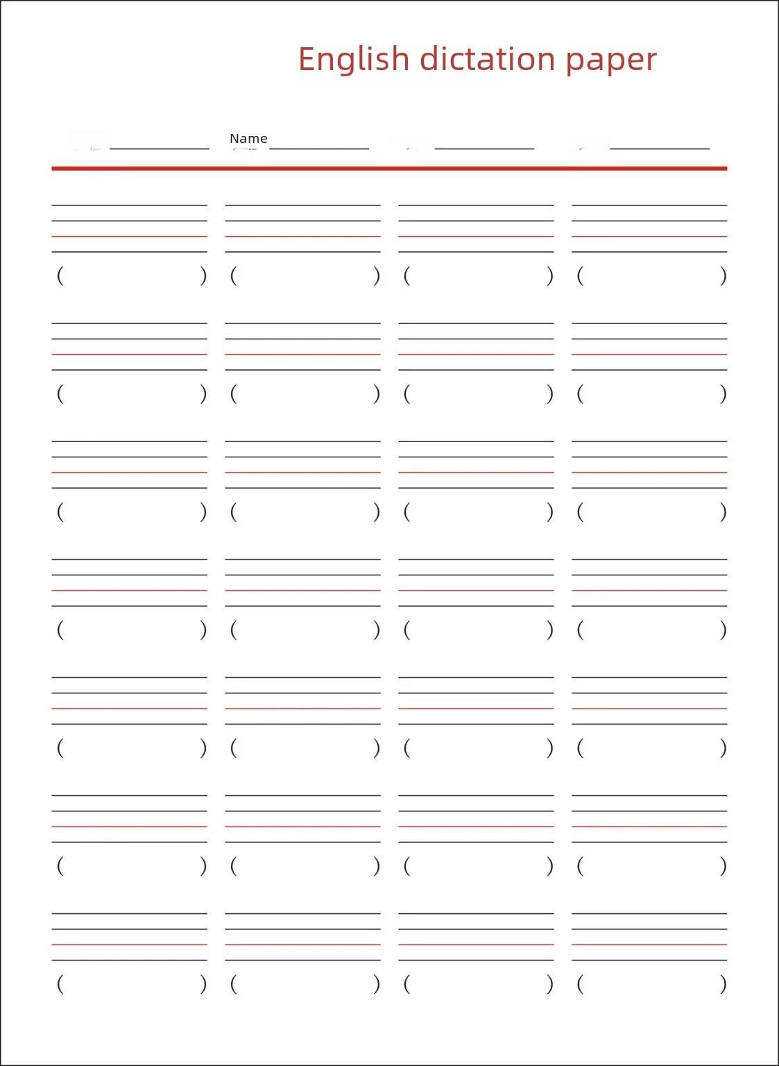 Mathematical Operation Alignment Paper Dividing Draft Book Listening ...