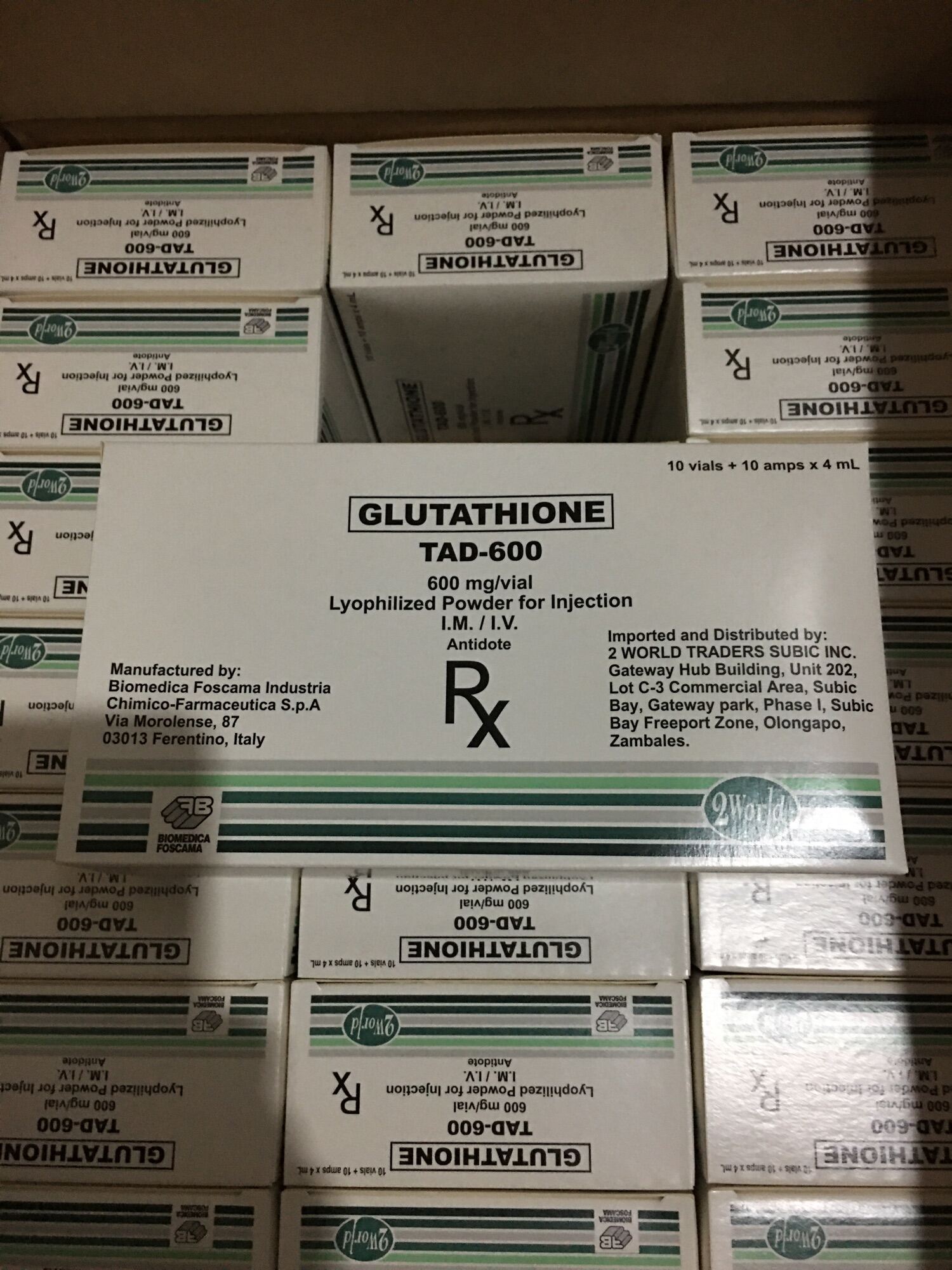 T A D Glutathione Push set Lazada PH
