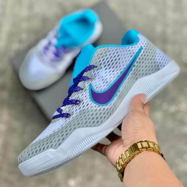 Kobe 11 cheap white and blue