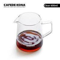 CAFEDE KONA | Thickened Borosilicate Glass Coffee Sharing Pitcher