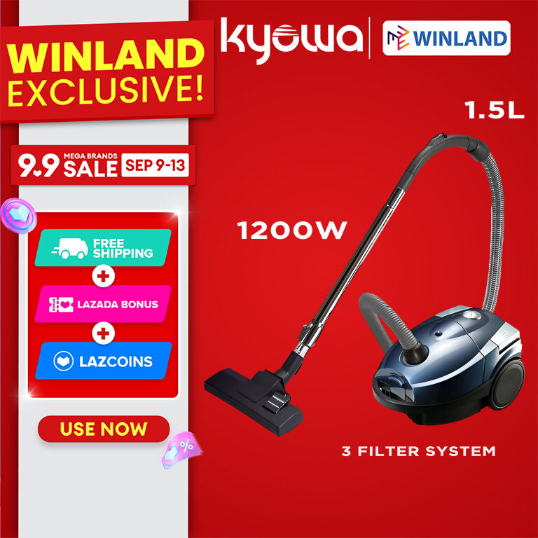 Kyowa 1.5L 360° Swivel Vacuum Cleaner 1200W KW-6008