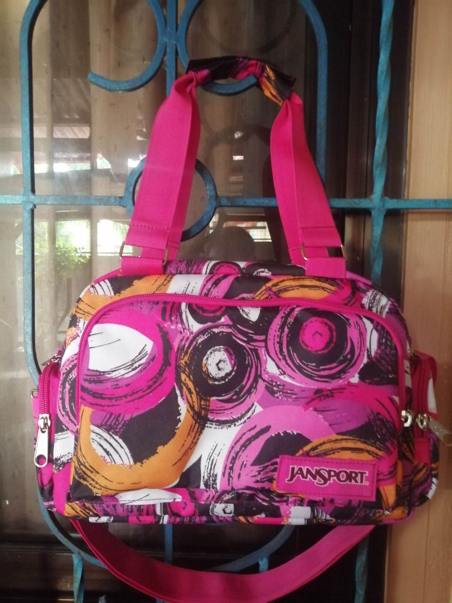 jansport kikay pink printed Lazada PH