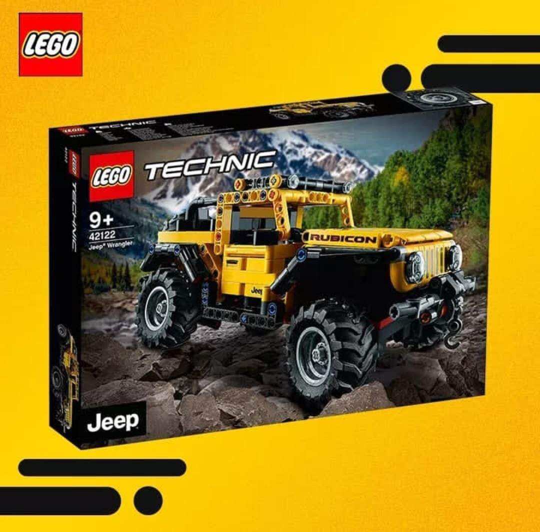 Lego cheap yellow jeep