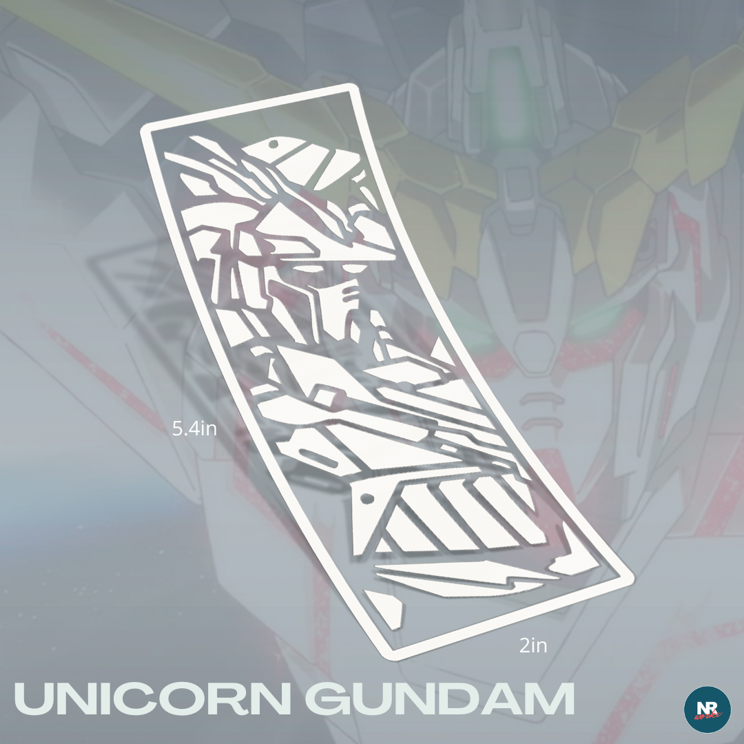 Unicorn Gundam Vinyl Decal Anime Gunpla Sticker | Lazada PH