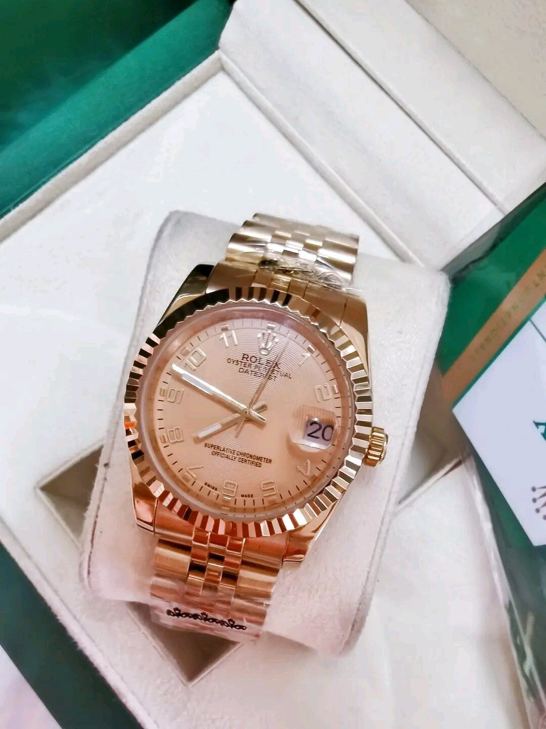 Rolexs Datejust Arabic Dial Automatic Watches