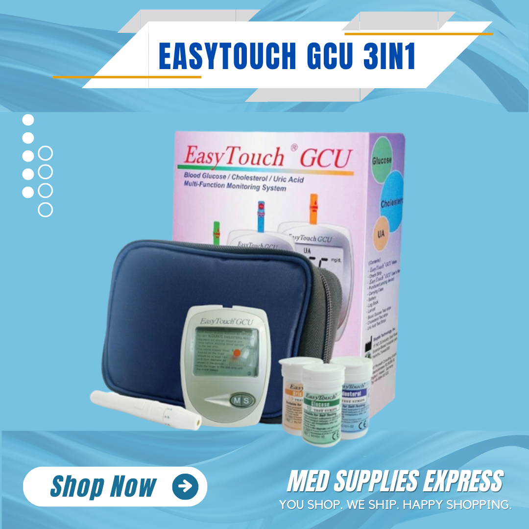 BLOOD GLUCOSE/CHOLESTEROL/URIC MONITOR, EASYTOUCH GCU 3IN1 | Lazada PH