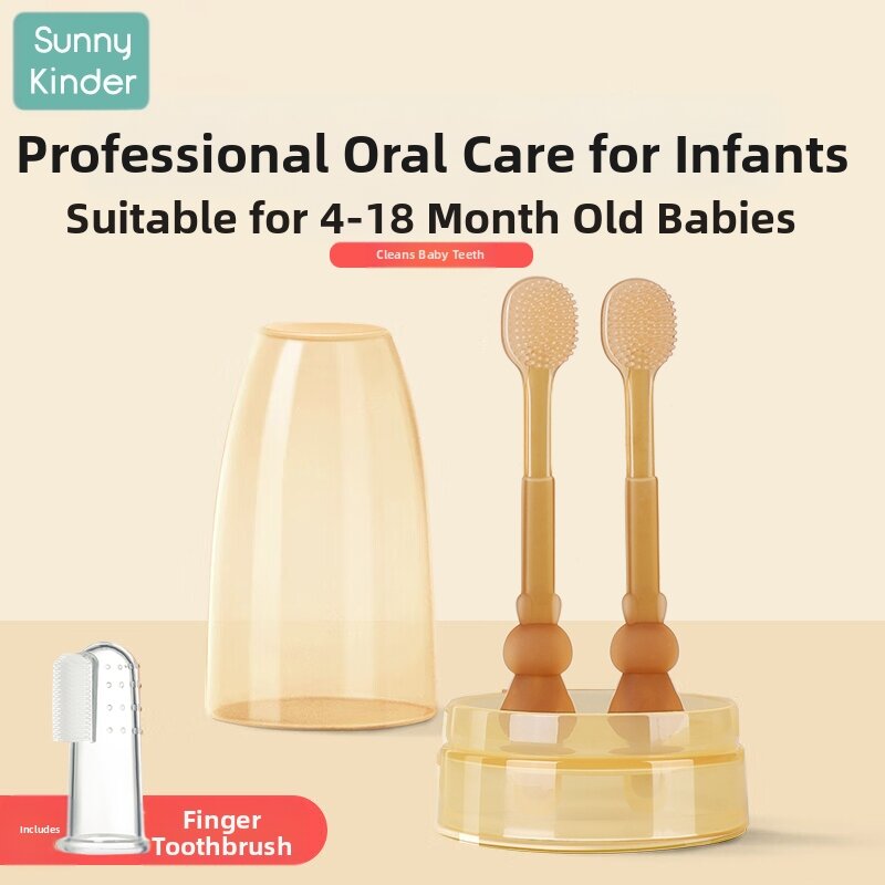 sunnykinder | Baby Toothbrush and Tongue Cleaner