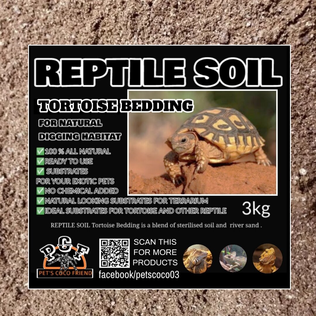 Tortoise on sale bedding soil