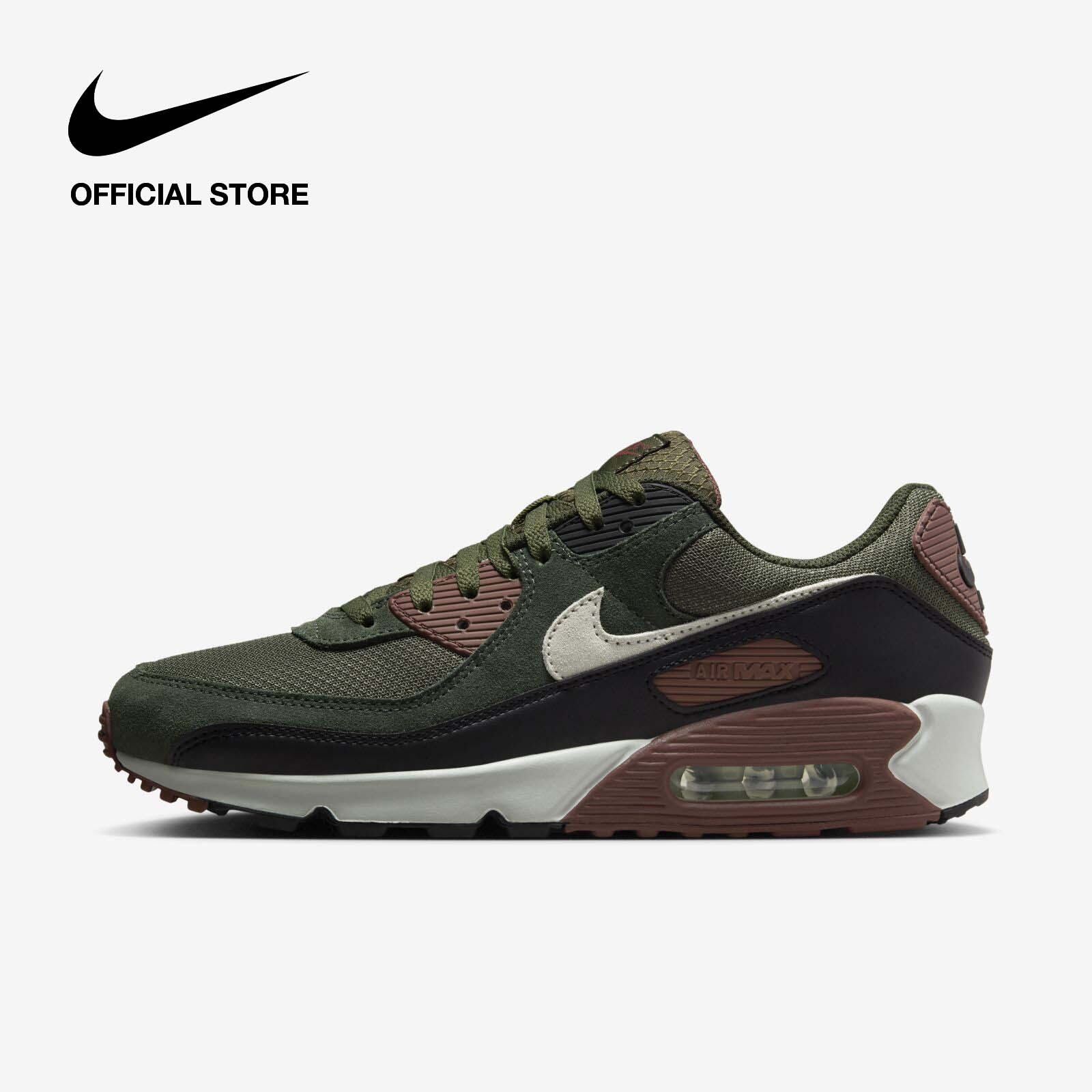 [15 - 17.6|VOUCHER 35% & MUA 3 GIẢM 10%] Giày Nike Men's Air Max 90 Shoes - Cargo Khaki