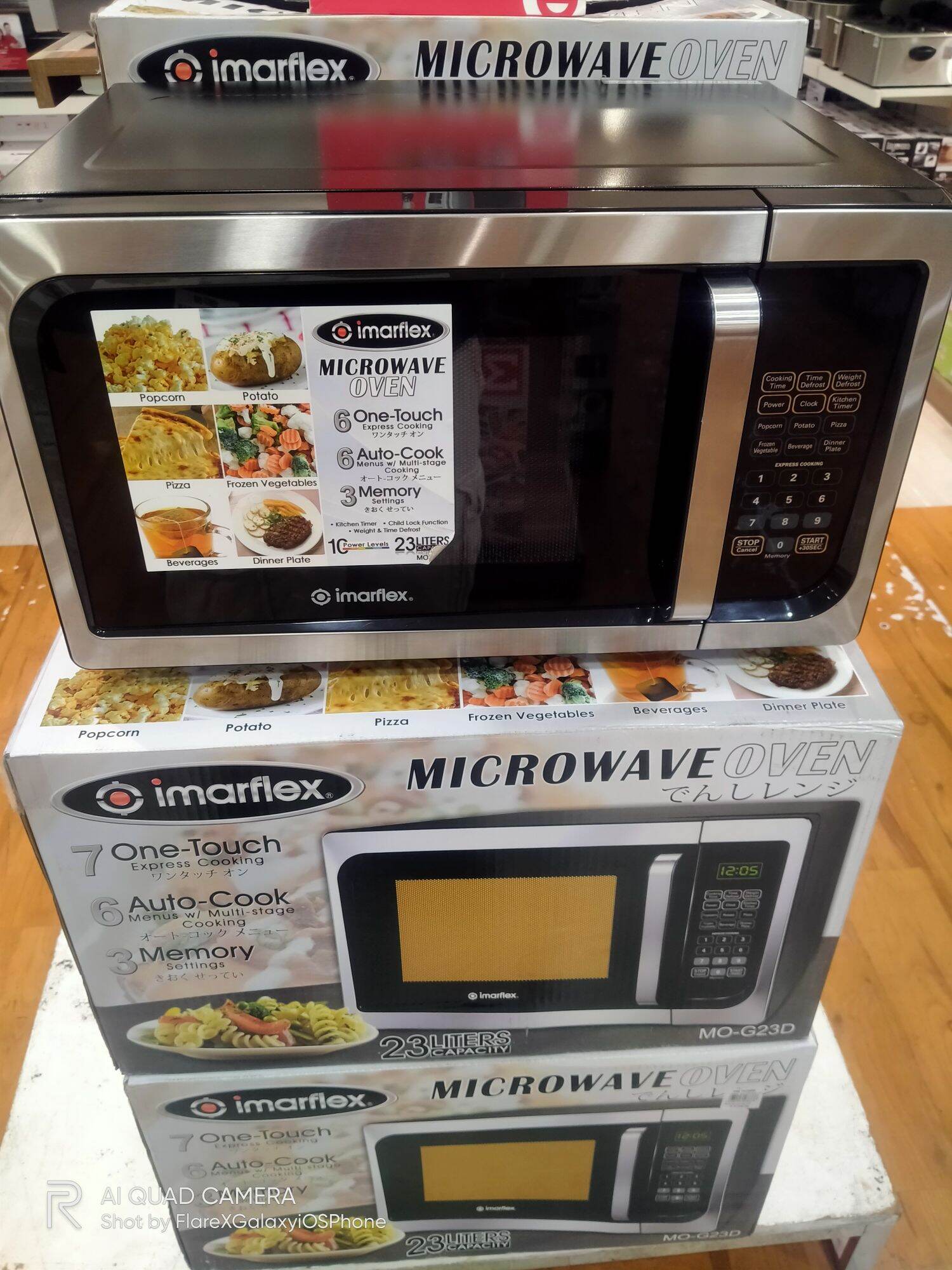 Imarflex MOG23D 23 Liters Digital Microwave Oven Lazada PH