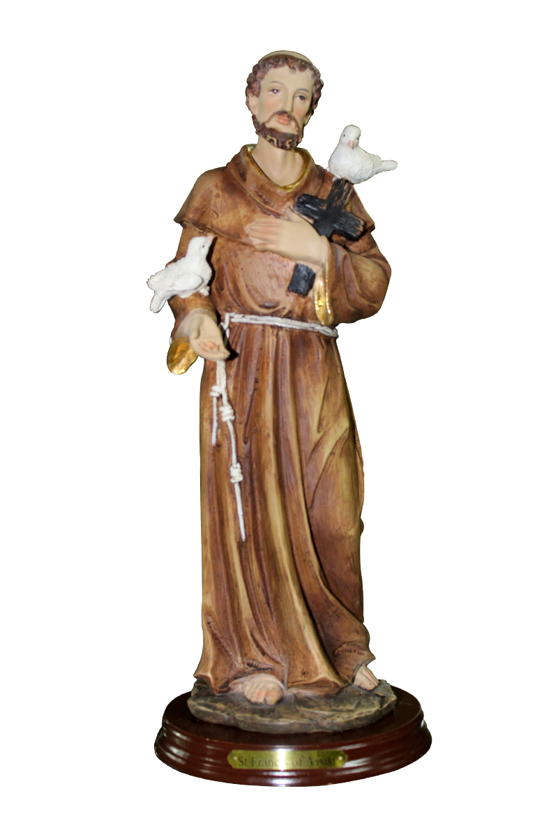 Saint Francis of Assisi Statue [Patron Saint of Animals & Ecology