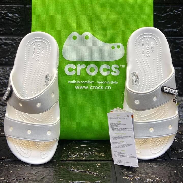 two strap crocs