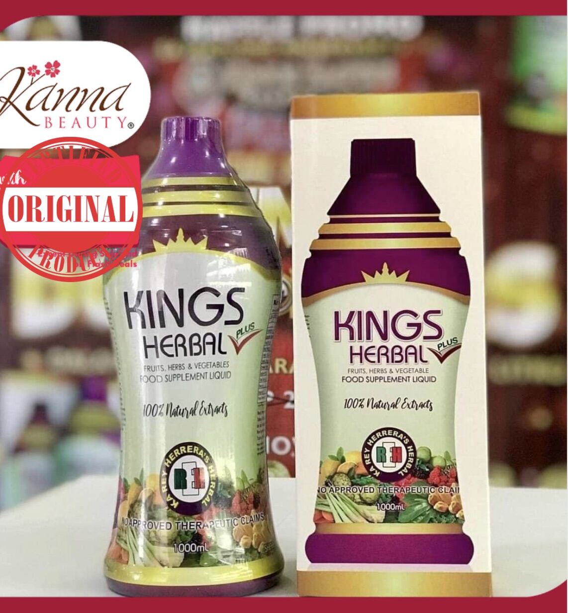 KINGS HERBAL Food Supplement Juice 1000ml Lazada PH