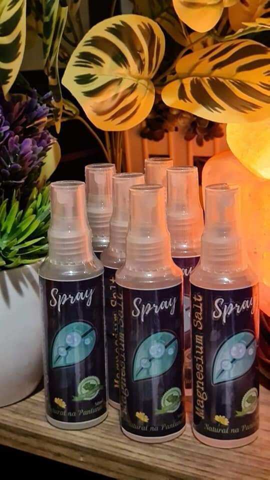 MAGNESIUM SALT SPRAY NATURAL NA PANLUNAS MIRACLE HEALING SPRAY