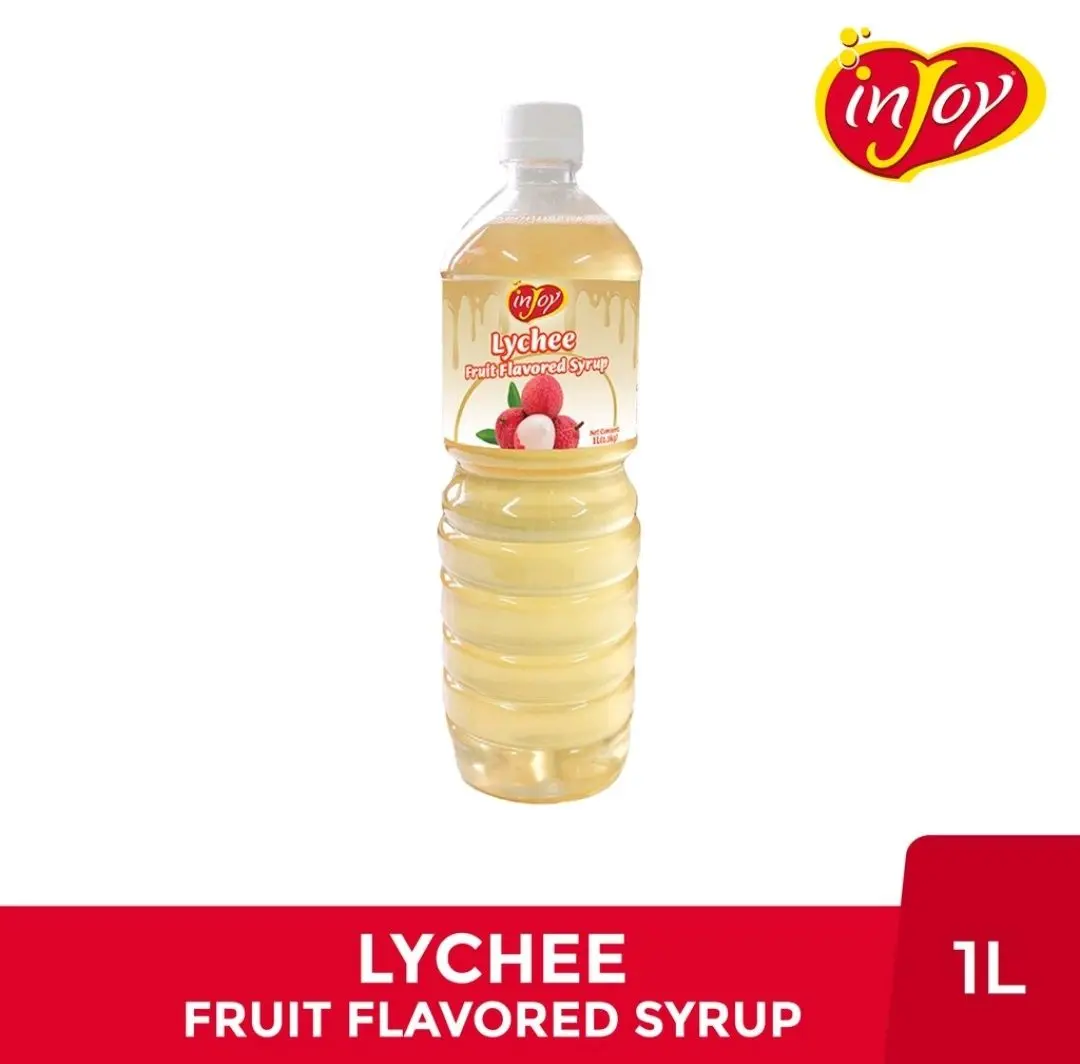 inJoy Lychee Fruit Flavored Syrup 1L