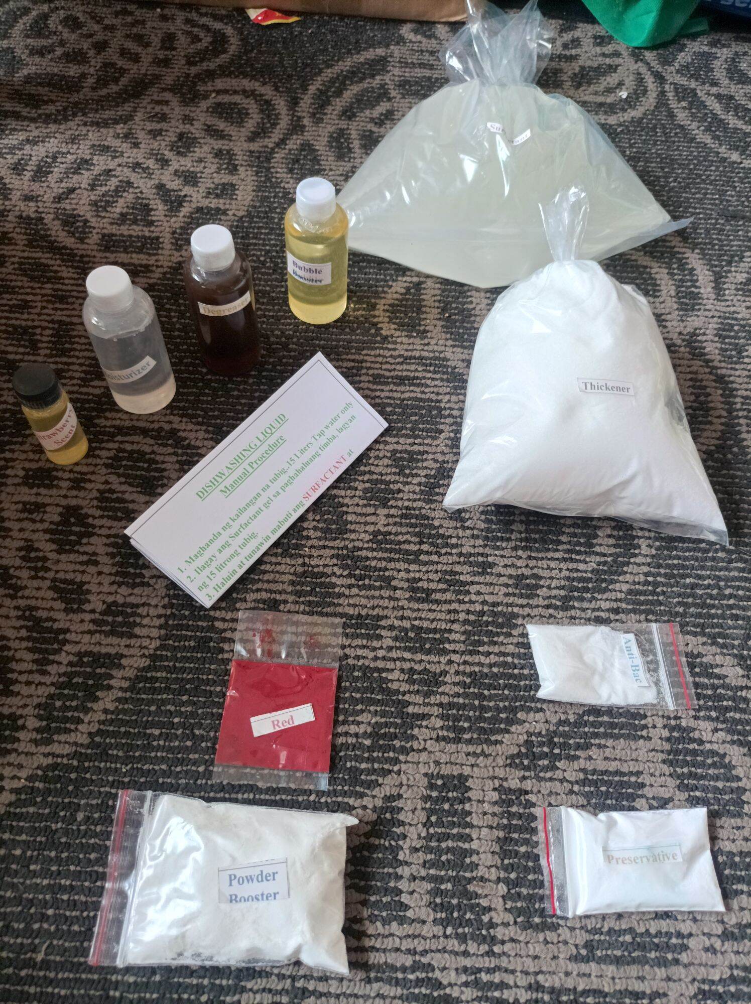 DIY Dishwashing Liquid Kit 1720 Liters Lazada PH